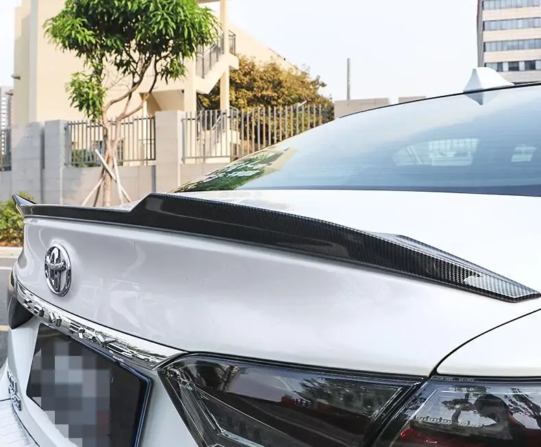 Для Camry спойлер- для Toyota Camry YFR надрезаемая подкладка, ABS Материал заднее крыло автомобиля праймер цвет задний спойлер