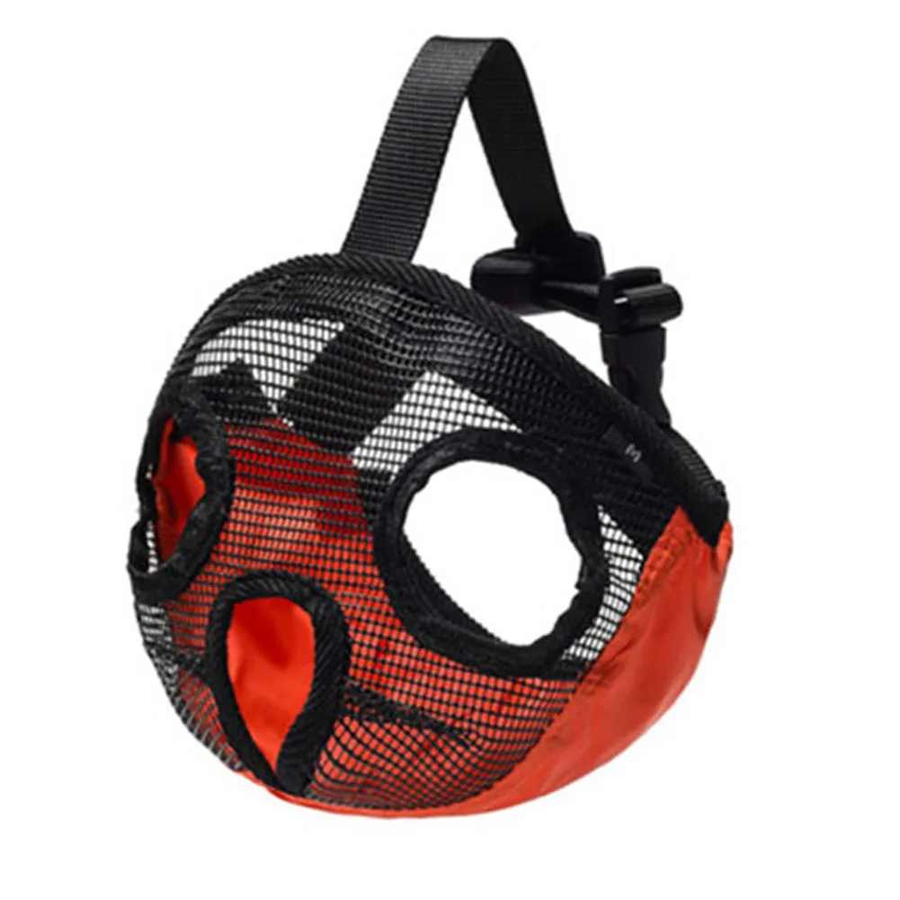 28-48cm Намордник для собак, сетчатая намордник, маска для лай, дышащая, для тренировок домашних животных, с бесплатными языками, CSV - Цвет: 28-48cm