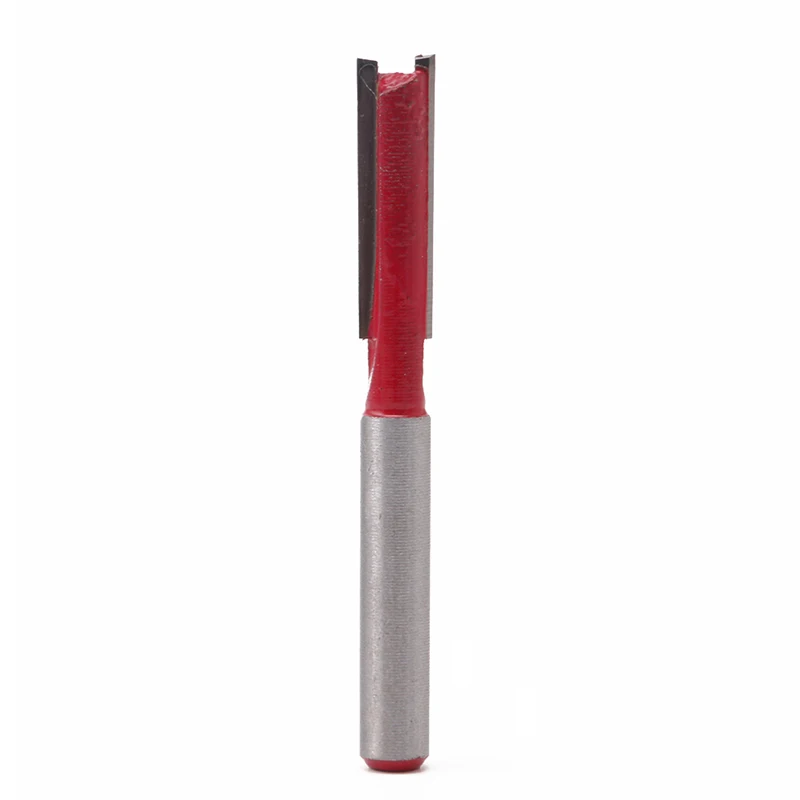 

1/4" Shank 1/4" Blade Woodworking Double Flutes Straight Router Bit Cutter New 2017