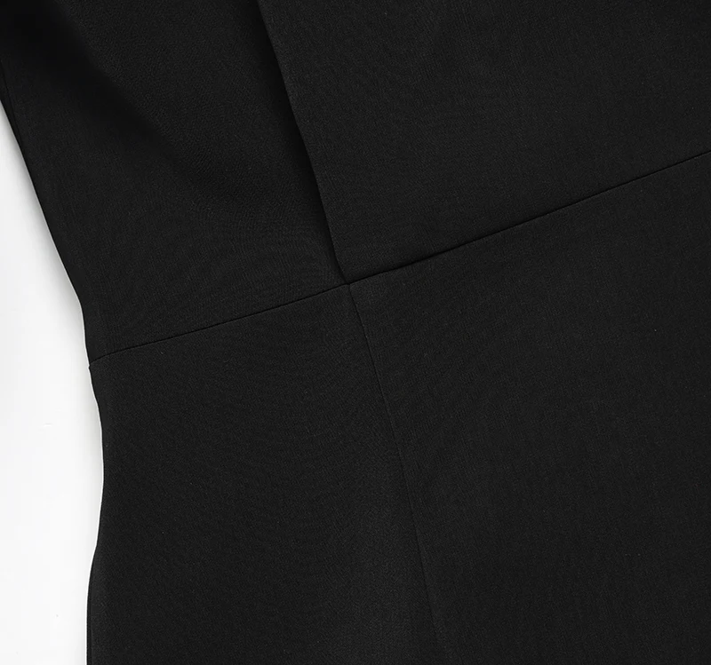 GETSRING Women Dress Deep V Neck One Shoulder Long