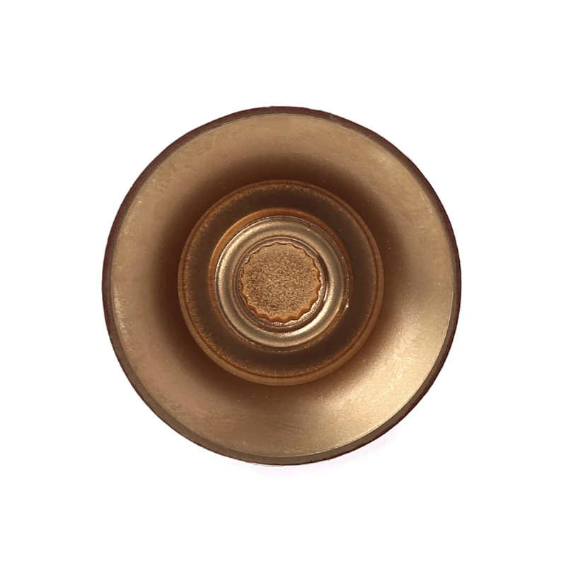 

1pc Knob Button Bell Shape Guitar Tone Volume Control For LP Guitar Parts Coffee Golden