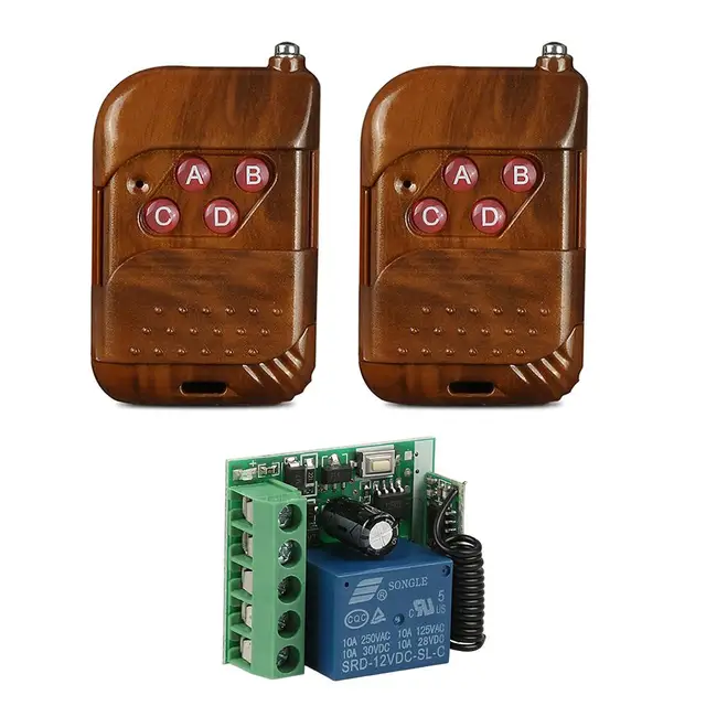 1CH Wireless RF Remote Control Switch DC12V 10A 315MHz In Sri