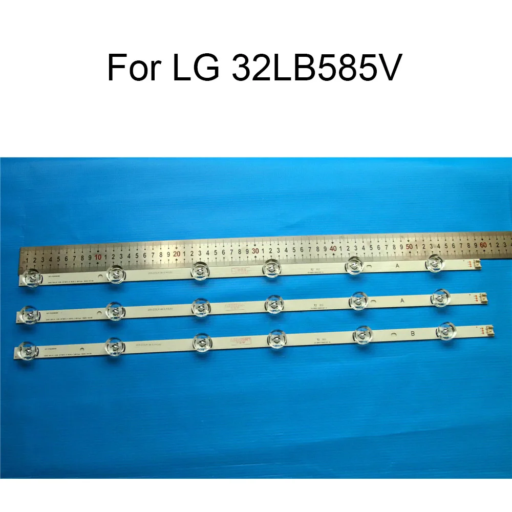 3 шт. Светодиодная лента для подсветки телевизора LG 32LB585V 32 дюйма|Корпуса и детали|