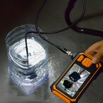 

HD Car Endoscope 8mm 1080P 4.3inch Inspection Camera Handheld 1/3/5/10M Endoscope Lithium Battery Snake Hard Camera