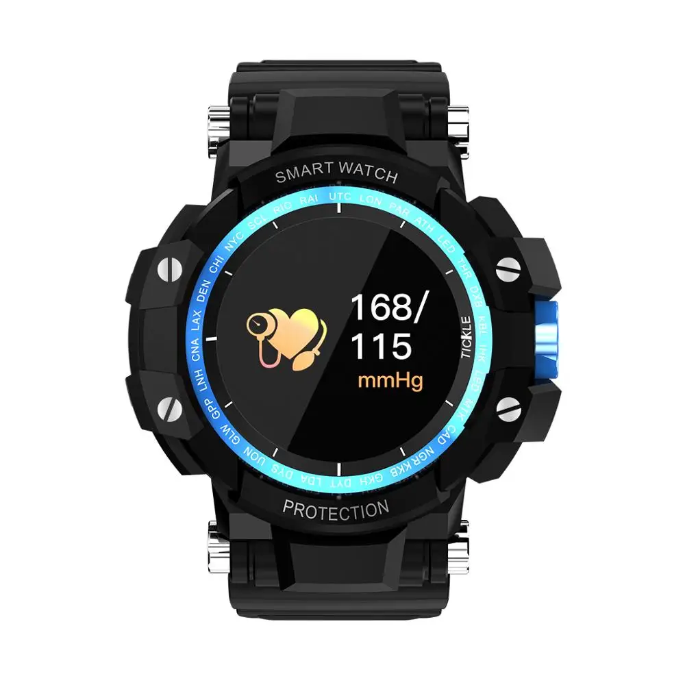 GMOVE Q8 Smart Bluetooth Watch Blood Pressure Heart Rate Monitor Smart Man Bracelet IP68 Waterproof For IOS Android PK X2 Plus