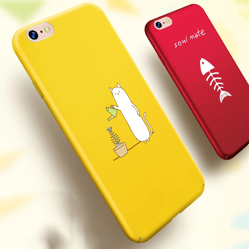 3DบรรเทาบางพิเศษFaundsน้ำค้างแข็งปกคลุมกรณีพลาสติกแข็งกลับกรณีสำหรับiPhone 6วินาทีพลัสตกแต่งมือถ...
