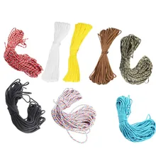 50/100 м веревка для выживания на открытом воздухе 4 мм семь основных веревки для спорта на открытом воздухе оборудование полипропиленовый материал зонтик веревка Горячая Прямая поставка