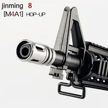 Игрушки игрушечный пистолет JM8 поколение M4A1 Топ спин 3D печать 7 мм прямая вставка для увеличения диапазона модификации Открытый CS DIY аксессуары