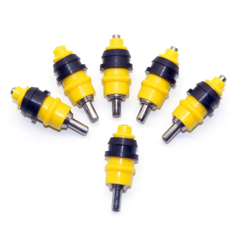 Chicken Waterer Nipple Drinker Quail Pigeon Bird Waterer Nipple Automatic Water Spring Type Poultry Farming Equipment 5 Pcs