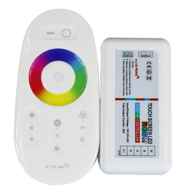 DIY дома RGBW Пульт дистанционного управления 2.4G RF + 5 м водонепроницаемый RGBW5050