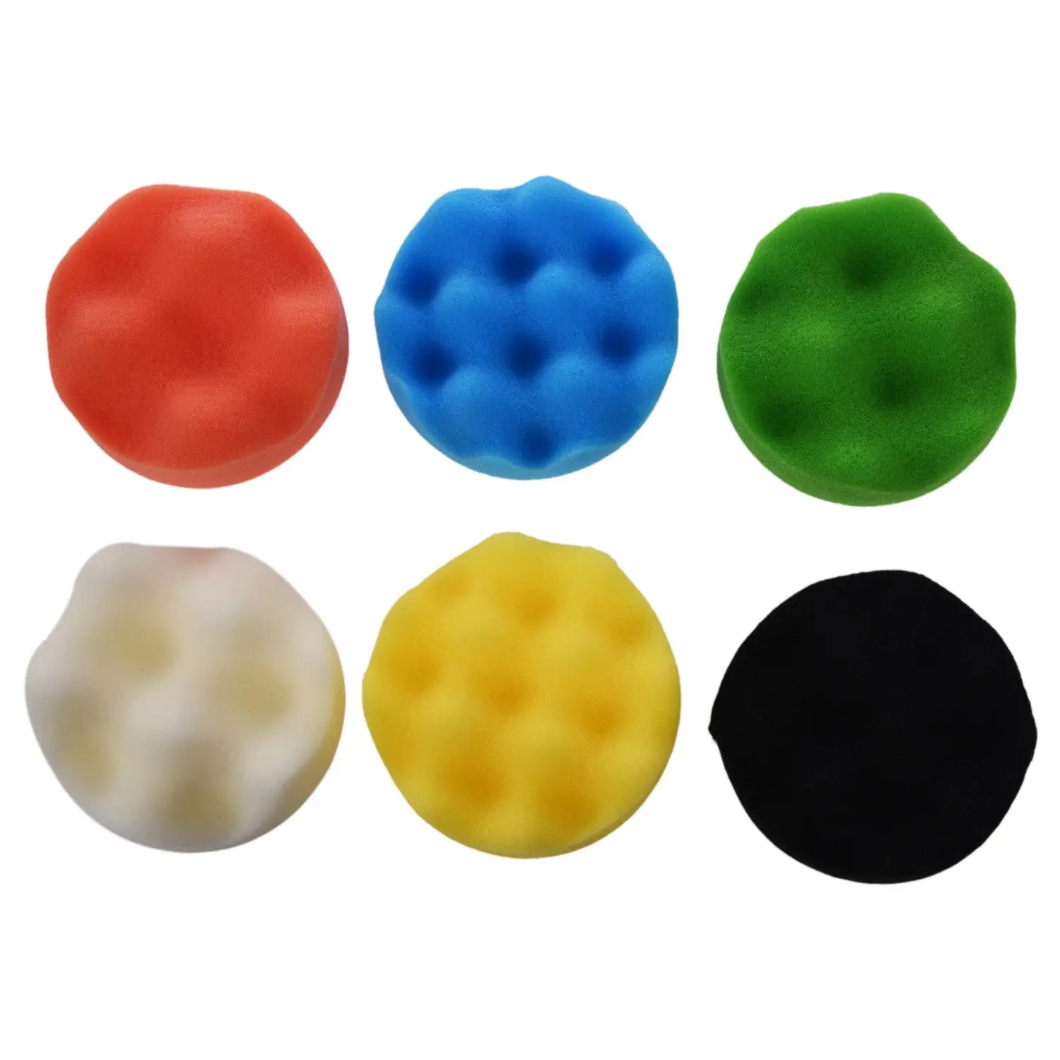  Polishing Buffing Pad Auto Car Polishers and Buffers Wax Set Pack Of 15 Pcs +M10 Drill Adapter Kit