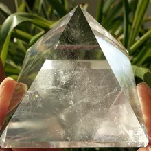 Ddh001628 натуральная прозрачная пирамида из кристалла кварца исцеляющая Китай
