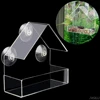 Best Buy Pet Bird feeder Clear Window Squirrel Proof Bird Feeder Window bird feeders DropShip dg5o3N3Q