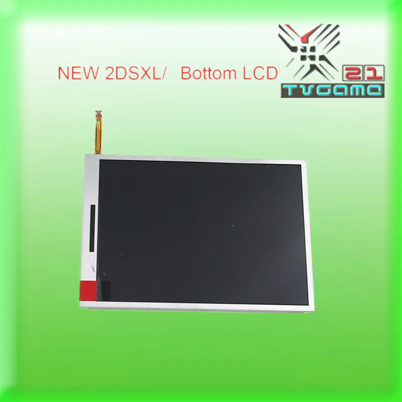 1 шт. Топ ЖК-дисплей для нового 2DS XL для нового 2DS LL ЖК-экран - Цвет: Buttom LCD