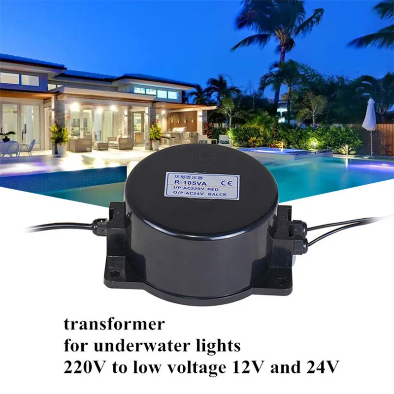

Led Waterproof Ring Transformer 220V Turn 12v/24V Outdoor 400W Underwater Pool Buried Light 300w Power Supply 600W 800W 1000W