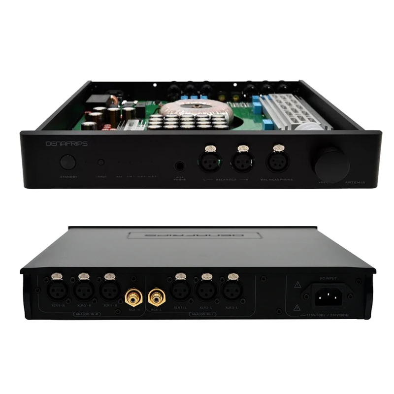 

DENAFRIPS ARTEMIS Headphone Amplifier Balanced DAC /OPT/COAX input 30W Power Amplifiers Volume Control