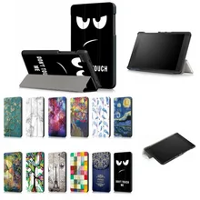 Чехол для lenovo tab 7 эфирный TB-7304F/I/X Tab7 эфирный 7304F 7304I 7304 чехол Funda Подставка для планшета защитный чехол флип чехол