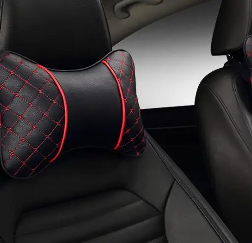 Подушка для шеи автомобиля Мягкая версия автомобиля Авто голова шеи Отдых подушки подголовника подушка