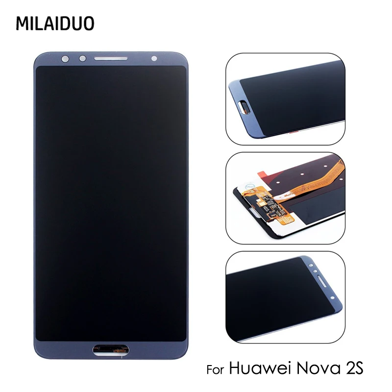 

Original LCD Display For HUAWEI Nova 2S HWI-AL00 HWI-TL00 Touch Screen Digitizer Assembly Replacement 6.0'' 2160x1080