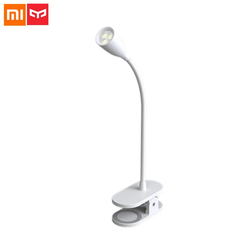 

MI Mijia Yeelight LED Spotlight Desk Lamp Clip-On Night Light USB Rechargeable 360 Degrees Adjustable Touch Switch Dimming Lamp