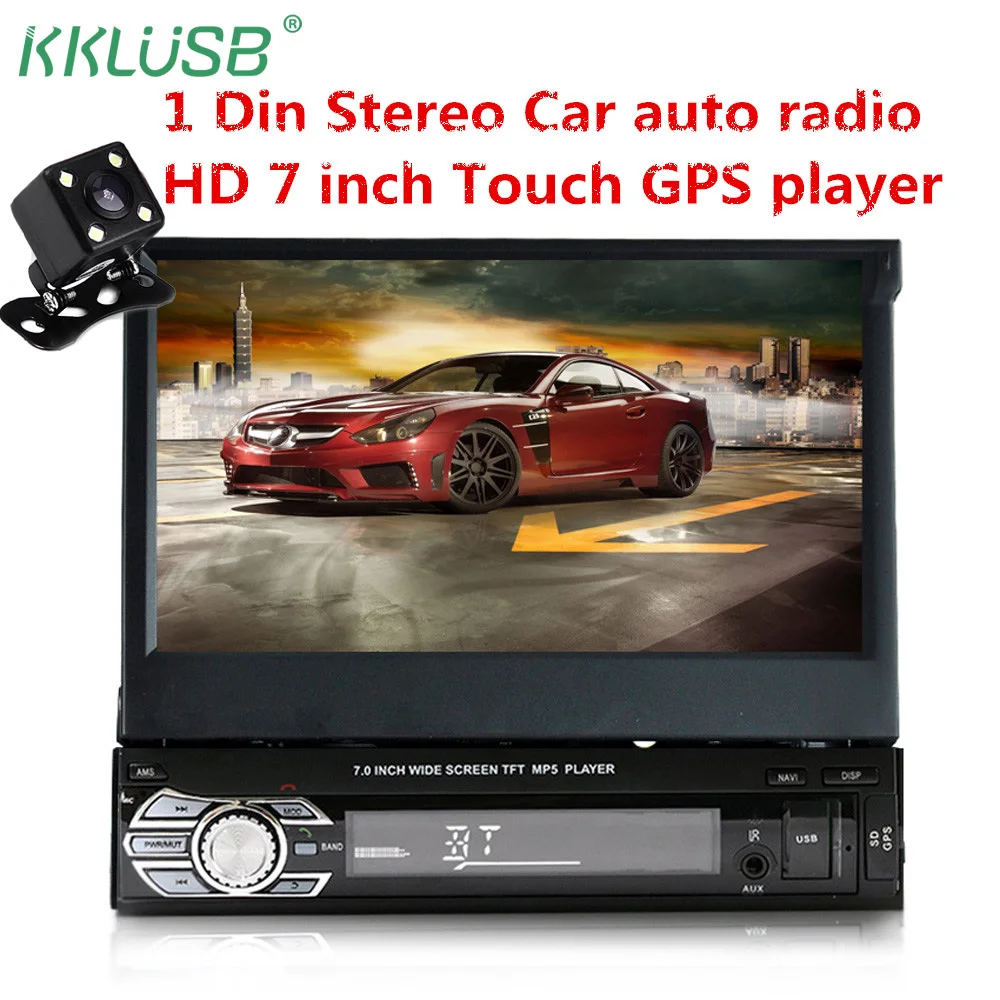 autoradio 1 din car stereo radio HD 7 inch Touch Screen usb aux GPS