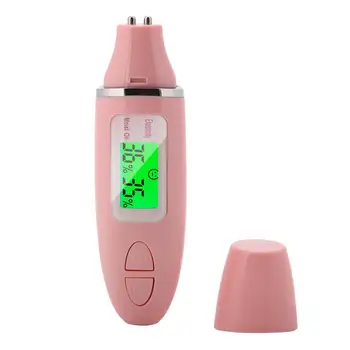 

Portable Digital LCD Display Precision Skin Sensor Tester Face Moisture Water Oil Analyzer Monitor Detector Skin Care Tester