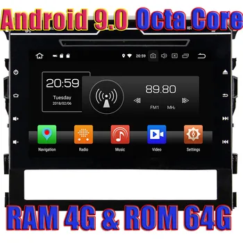 

WANUSUAL Android 9.0 Car Autoradio Player For Toyota Land Cruiser 2016 GPS Navigation Video Media Center 2 Din NO DVD Octa Core