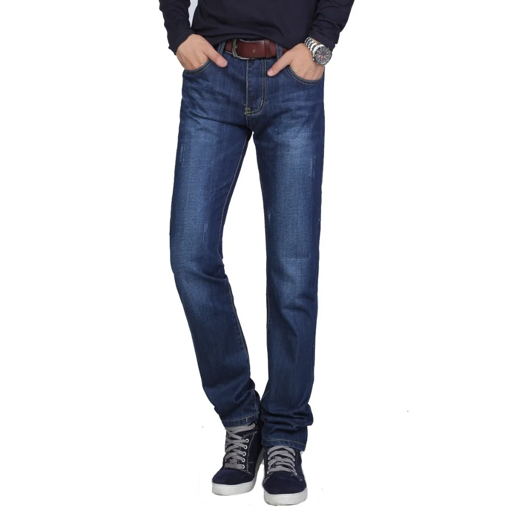 navy blue jeans men