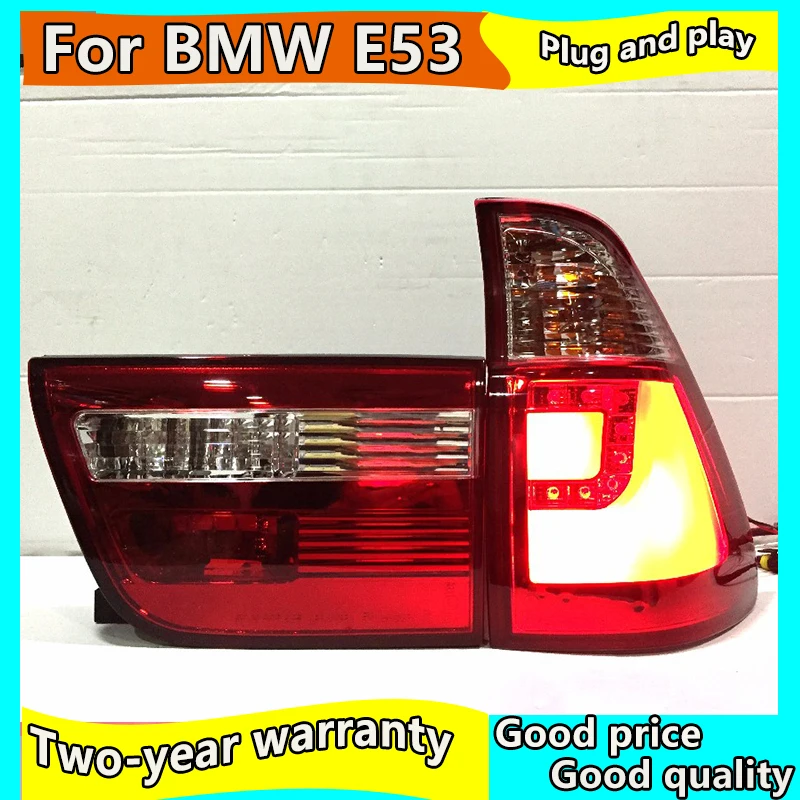 

Car Styling Rear lamp for BMW X5 E53 LED Tail Light Rear Lamp 1998-2006 Year DRL+Brake lamp +Reverse lamp