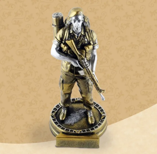 

High quality!DIY Mini Service Special forces Resin Resin Decoration, Creative Trophy,Free shipping!