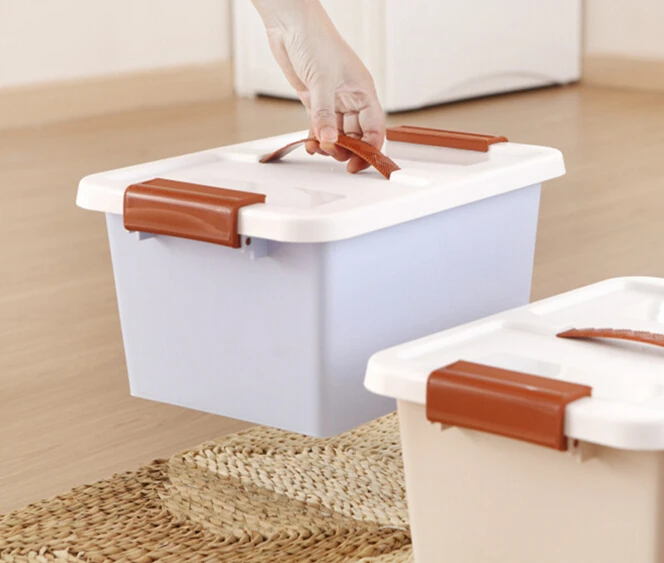 

1PC Multifunction Thicken Plastic Home Stationery Laundry Basket Baby Toys Storage Bag Fold Picnic Pouch Storage Box EJG 0704