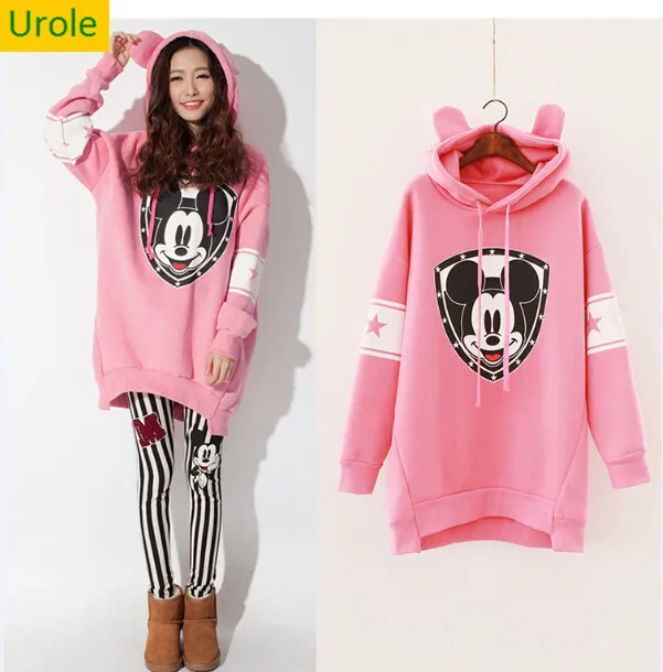cute korean clothing winter tops for women hoodie fleece women