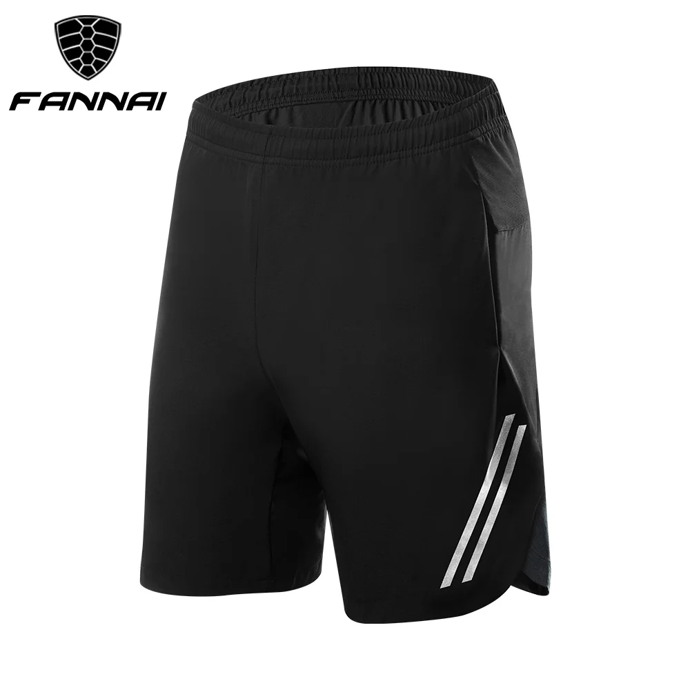 мужские шорты спортивные FANNAI быстросохнущие повседневные для бега и фитнеса с