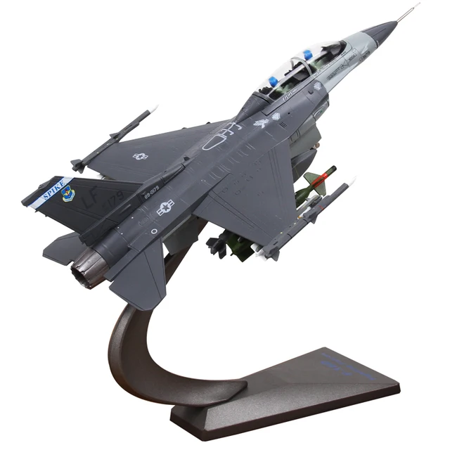 New 1/72 Scale Airplane Model Toys USA F 16C F16D Fighting Falcon