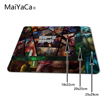 

MaiYaCa LoL Omega Squad Teemo Custom Design Cool Gaming Mousepad Rubber Mats Not Lock Edge Mouse Pad