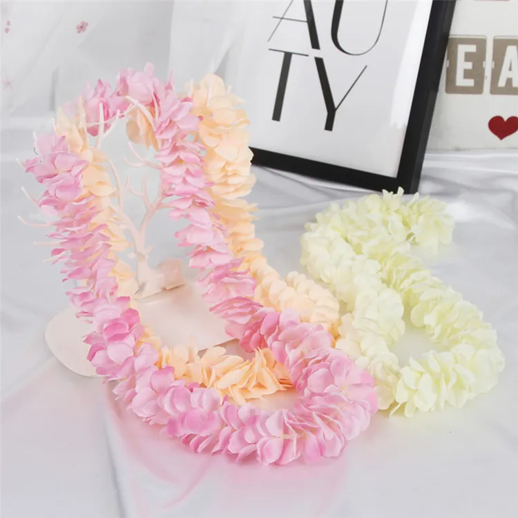 10PCS 100CM Artificial Hydrangea Orchid Wisteria Flower String For DIY Simulation Wedding Arch Square Rattan Wall Hanging 10PCS 100CM Artificial Hydrangea Orchid Wisteria Flower String For DIY Simulation Wedding Arch Square Rattan Wall Hanging