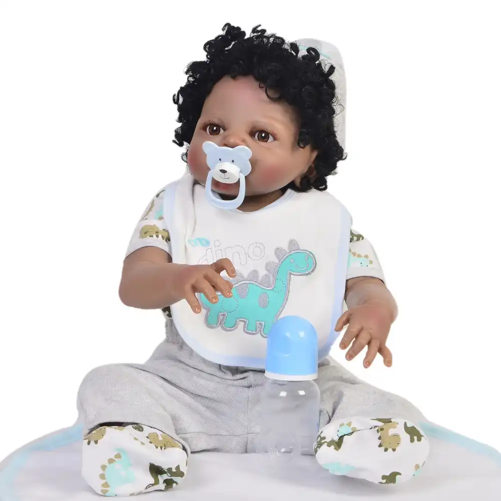 reborn baby boy black