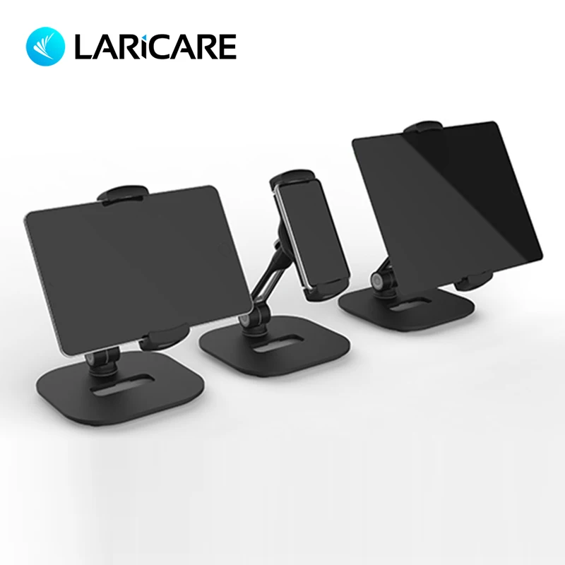 Алюминиевый держатель для телефона LARICARE регулируемая вращающаяся подставка