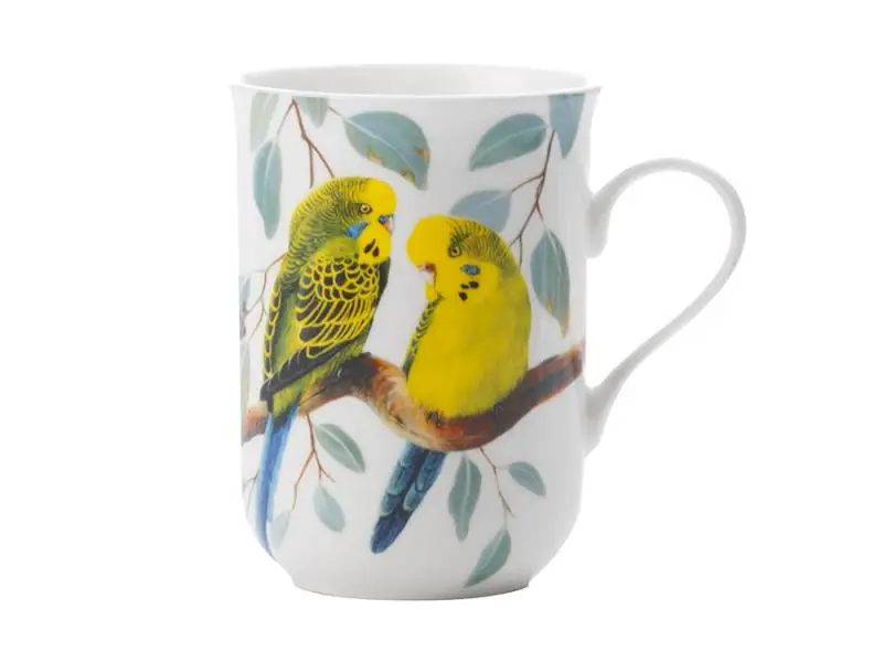 Кружка MAXWELL & WILLIAMS Birds of the World Волнистые попугаи 300 мл | Дом и сад