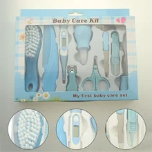 Термометр для ухода за волосами и ногтями для новорожденных детей, 10 шт./компл. продукция по уходу за младенцами, набор кистей для ухода