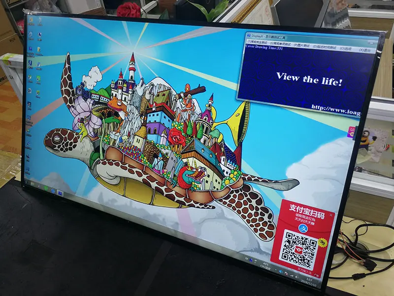 43 дюймовый ЖК экран новый оригинальный 4K микро border IPS LC430EQE FH A1 для DELL P4317Q LG 43UD79 B