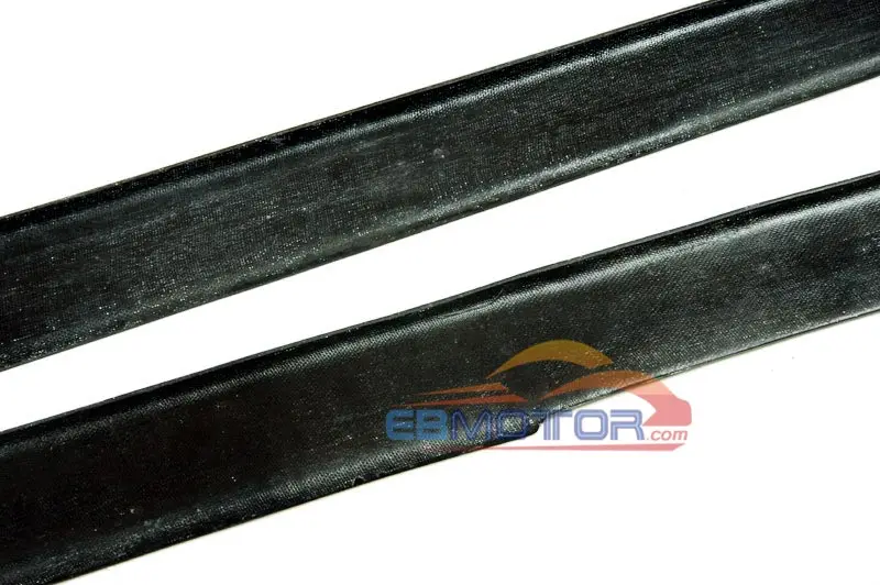 P style Real Carbon Fiber side skirts Extensions For BMW 4-Series F32 F33 F36 420i 428i 435i M sport 2014UP
