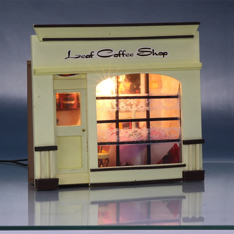 Handmade Doll House Furniture Miniatura Diy Doll Houses Miniature Dollhouse Wooden Toys For Children Grownups Birthday