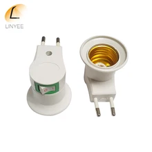 E27 светодиодный свет лампы гнездо для ЕС Тип штекер адаптер конвертер W/вкл/выкл кнопка Держатель