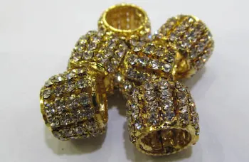 

wholesale 15-20mm 12pcs metal spacer connector cubic brick box colunm square gold jewelry bead DIY
