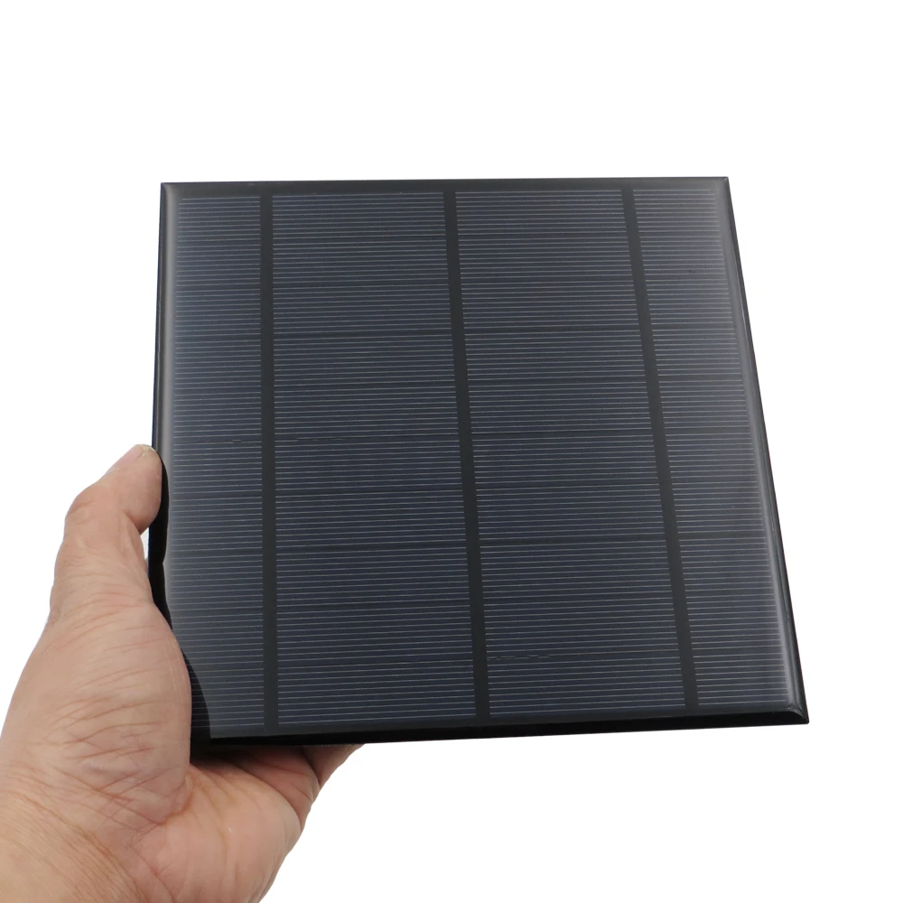 

5V 840mA 4.2Watt 4.5W Solar Panel Standard Epoxy Polycrystalline Silicon DIY Battery Power Charge Module Mini Solar Cell toy