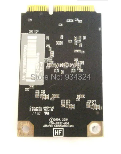 Оригинальный Беспроводной карты для ИМАК Аэропорта 450 М AR9380 AR5BXB112 Модель: 607-7211-A |