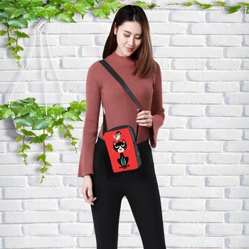 

CROWDALE 2018 new fashion Women Crossbody Bags Children Crossbody bags Shoulder Bag 3D cat Animal printing Messenger Bag