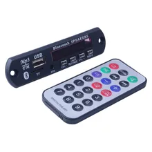 Elistoooop цветной экран Bluetooth MP3 декодер плата MP3 кардридер MP3 Bluetooth модуль аудио аксессуары с fm-радио