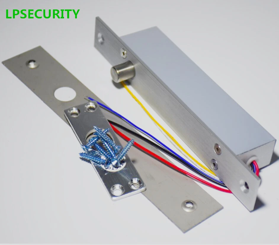 LPSECURITY ворота Электрический замок для двери 12В электрический не безопасный/не